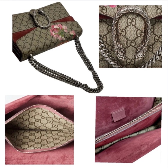 GUCCI “GG” Blooms Supreme Dionysus Shoulder Bag (Full Size,) Authentic. EUC - Picture 10 of 14